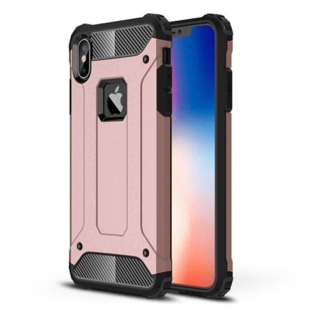 iPhone Xs Max armor guard hybrid etui - Rosaguld Multicolor