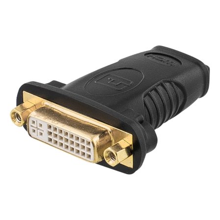 HDMI-adapter, 1080p @60Hz, HDMI 19-pin female to DVI-D femal