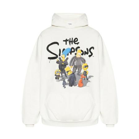 Balenciaga Hoodie Hvid, Dame