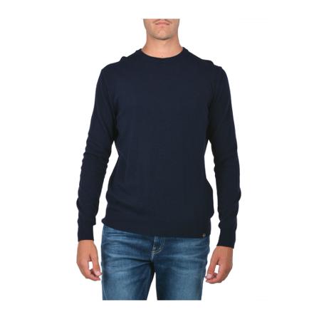 Colmar, Blue Round knitwear Blauw, Heren, Maat:XL