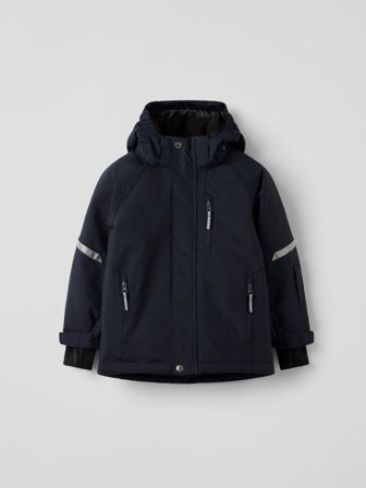 Wasserdichte, wattierte Jacke SNOWY - 122 - kinderbekleidung - blue - Polarn O. Pyret