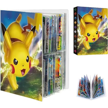 Korttikansio, 4-taskuinen korttialbumi, keräilykorttikotelo, korttien säilytyskirja, 30 sivua, 240 kortin kapasiteetti