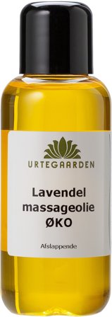 Urtegaarden Lavendel Massage Olie 100 ml, Sport & Velvære, Sport & Velvære, Restitution & Massage