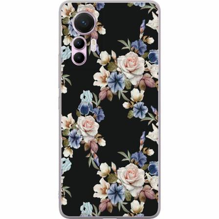 Xiaomi 12 Lite Genomskinligt Skal Floral