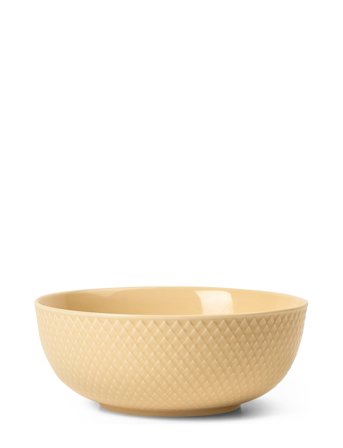 Lyngby Porcelæn | Rhombe Color Skål Ø15.5 Cm Sand | Ø 15.5 CM