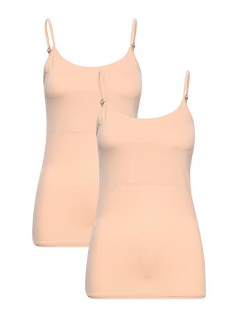 Visurface Strap Top New 2-Pack Top Ærmeløs Top Lyserød Vila