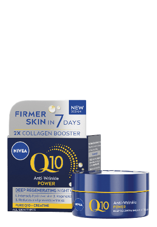 NIVEA Nattkräm Q10 Power Replenishing Night Cream Nattcreme Dam ONESIZE