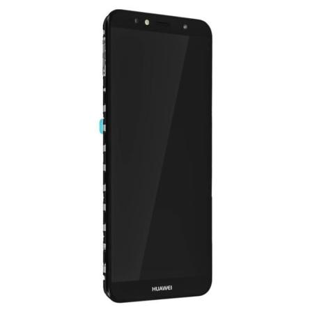 Huawei Y6 2018 LCD-skærm Komplet Touch Block-kompatibel - sort Sort
