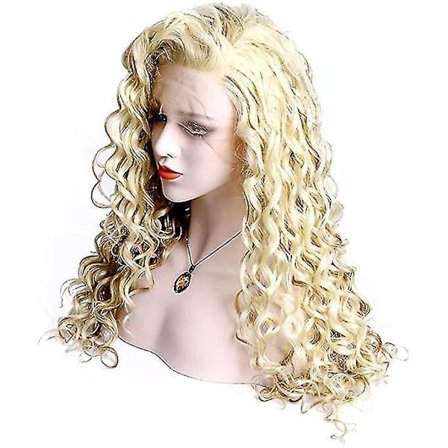 Naisten peruukki, fancy dress -maissikaksikko, juhliin ja festivaaleille