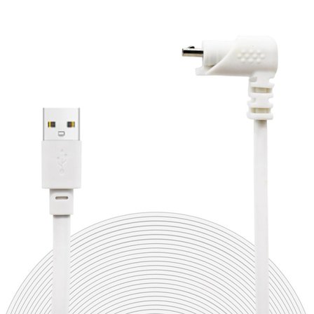 6m/20ft Laddningskabel för Arlo Pro, Arlo Pro 2, Väderbeständig Inomhus/Utomhus Platt (6M)