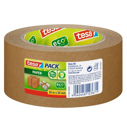 TESA Packtejp Papper 50mmx50m brun - Lyreco - Emballage och lagerutrustning - Packtejper - Packtejp övriga
