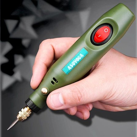 DIY Mini Elektrisk Drill, Slipestøvsuger for å Sende 108 Drill Tilbehør, Gravering og Sett, Graveringspennverktøy, Graveringsmaskin