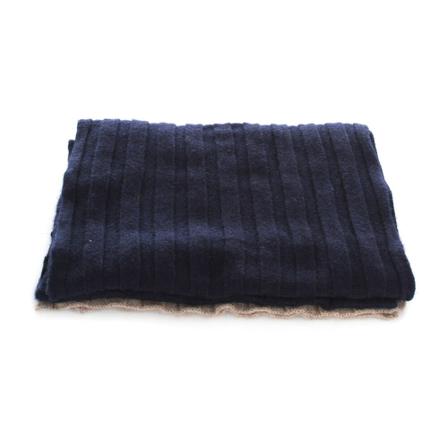 Brunello Cucinelli - Halsdukar - Blå - Herr - Storlek: One Size, Herr, Storlek: ONE SIZE