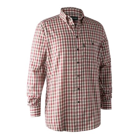 Deerhunter Men ́s Marcus Shirt Men long-sleeved shirts Red 39/40