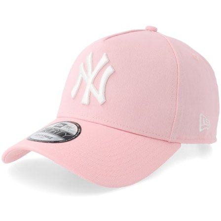 New Era - "Hatstore Exclusive x New York Yankees 9FORTY Light Pink A-Frame Adjustable " Adjustable Pink Cap - MLB @ Hatstore