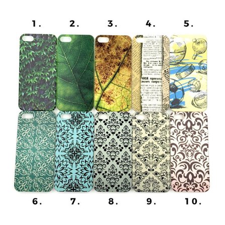 Skal med motiv iPhone 5/5S/SE