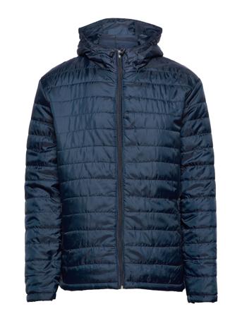 Dpquilted Hood Jacket Blue Denim Project