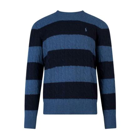 Polo Ralph Lauren, Sweater Niebieski, Mężczyzna, Rozmiar: L