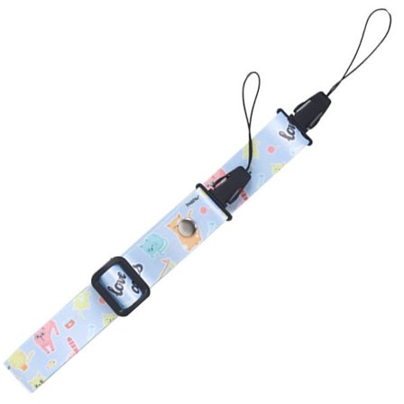 Instant Camera Axelrem Kamera hängande bälte BLUE CAT BLUE