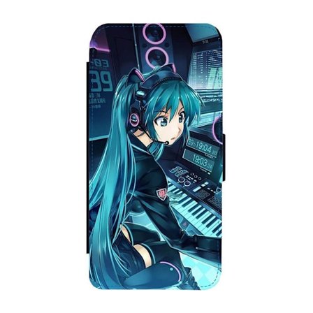 Vocaloid Hatsune Miku iPhone 14 Flip Mobilfodral