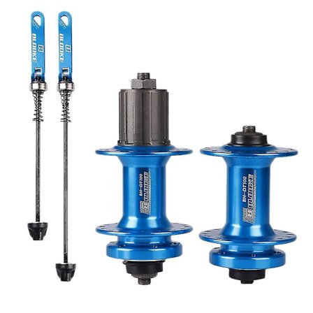 Blooke Cykelnav 32 huller Skivebremse Dt100 Blå