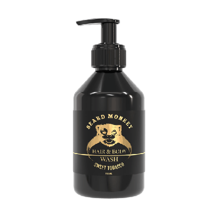 Beard Monkey Hair & body Sweet Tobacco Schampo Herr 250ML