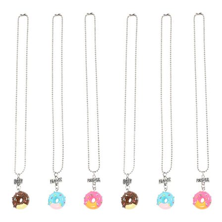 6 st presentset dam god syster halsband bästa vänner halsband munk halsband dekorativ vän halsband symbol hals smycken