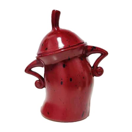 Burk med attityd, stor keramisk burk med lock, söt kreativ matförvaringsburk med lufttätt lock för kaffe, te, socker och kryddor