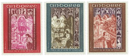 Fransk Andorra - YT 198-200