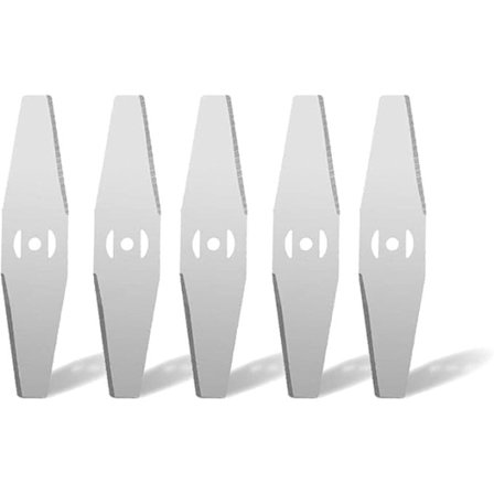 OBOSOE 5-pack Metallblad för Grästrimmer – Ersättningsblad för Gräsklippare och Eltrimmer, Passar de flesta gräsklippare