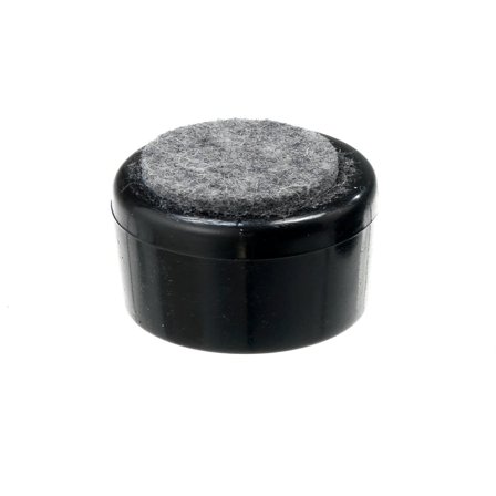 Plastfot med filt, ø22 mm