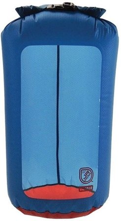 JR Gear Ultra Light Window DryBag Cordura 30L Blå
