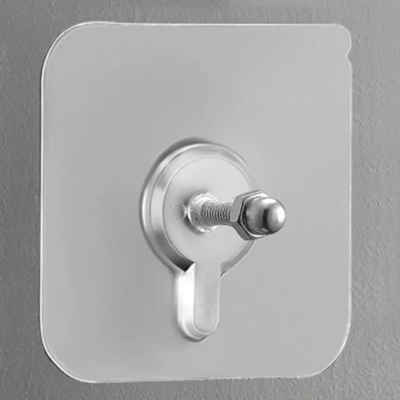 Go Go Gadget - Selvklæbende skrue - Søm uden boring - Selvklæbende kroge - Billede-/fotoramme ophængningssystem - 1 sæt med 10 stk.