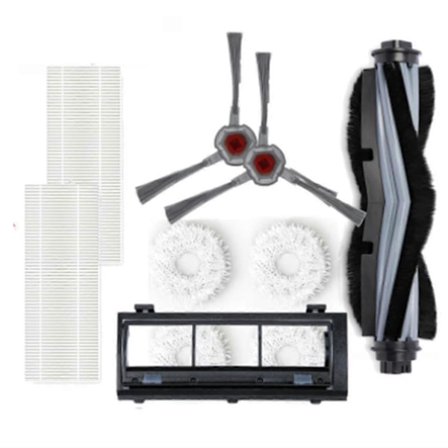 För Yeedi Moppstation Med Sidoborste Huvudborste Dammbox Filter