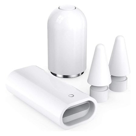 Ln-magnetisk penal opladeradapter og spidser udskiftningstilbehørssæt til Apple Pencil 1. generation