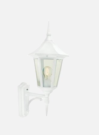 Modena 350 utelampe - hvit