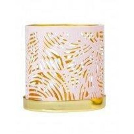 Ljuslykta Rosa/mässing By On