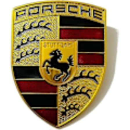 emblem logo porsche bil panser metall