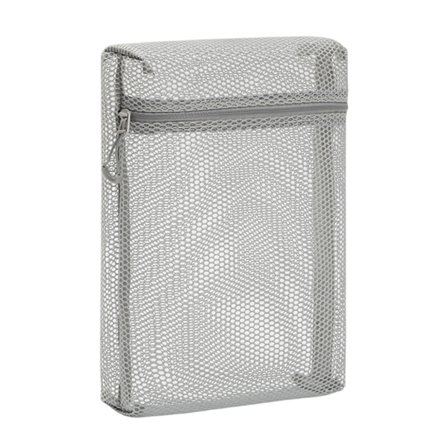 Bærbar Makeup Taske Mesh Kosmetiktaske Klar Toilet Taske til Kvinder Piger