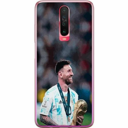 Xiaomi Redmi K30 Genomskinligt Skal Messi