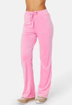 BUBBLEROOM Willow soft velour trousers Pink Klær