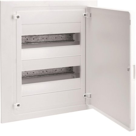 Hager VF212PS Kapsling med dør, innfelt, IP30 2 x 12 moduler, Elfordeling & strømforsyning