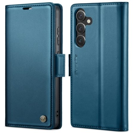 Samsung Galaxy S24+ Skal CaseMe 023 Fjärilsbuckle Litchi Textur RFID Antistöld Läder