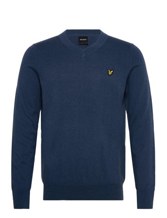 Lyle & Scott | Cotton Merino V Neck Jumper | S