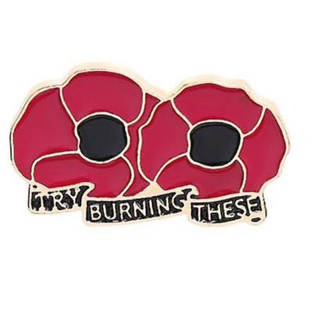 Rød Valmue Pin - Lest We Forget - Emallje Valmue Brosche Pin til Kvinder - Veteranernes Dag - Mindedag - Gaver