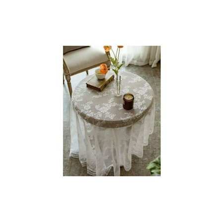 Rektangulær Dug Rund Blondedug Lille Rund Borddug Nordisk