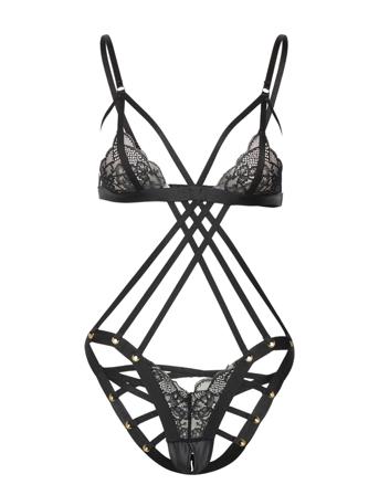Elouise Body Lingerie Bodies & Slips Soft Bras Svart Hunkemöller