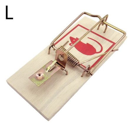 2 musefanger rottefelle musefelle innendørs/utendørs - L