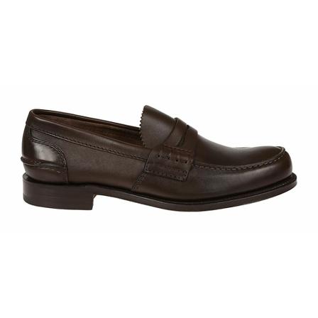 Church's Leather Instappers , Bruin , Heren , Maat: 40 EU Instappers & Slip ons