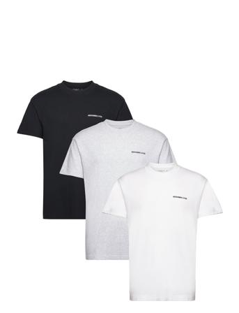 Anf Mens Graphics T-shirts Short-sleeved Svart Abercrombie & Fitch*Betinget Tilbud